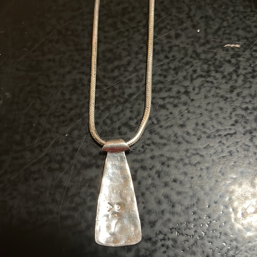 Retired Silpada Sterling Necklace - 16” chain - Picture 6 of 7
